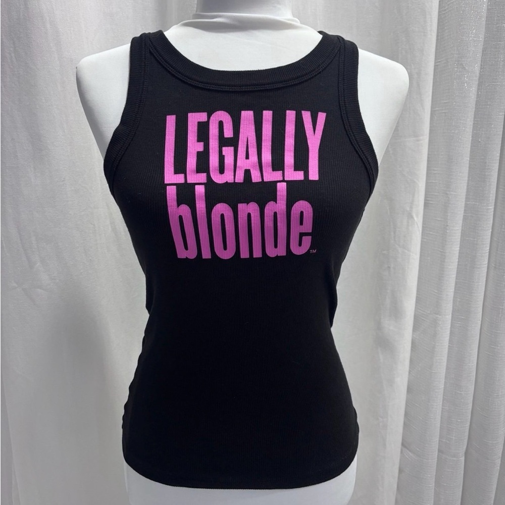 Black and Pink Women's Tank Top
